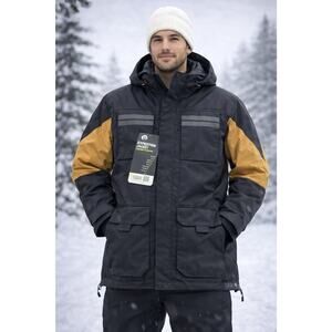 BRP Expedition Jacket Men’s XL NWT Hooded Snowmobile Ski-Doo Can-Am Winter Coat